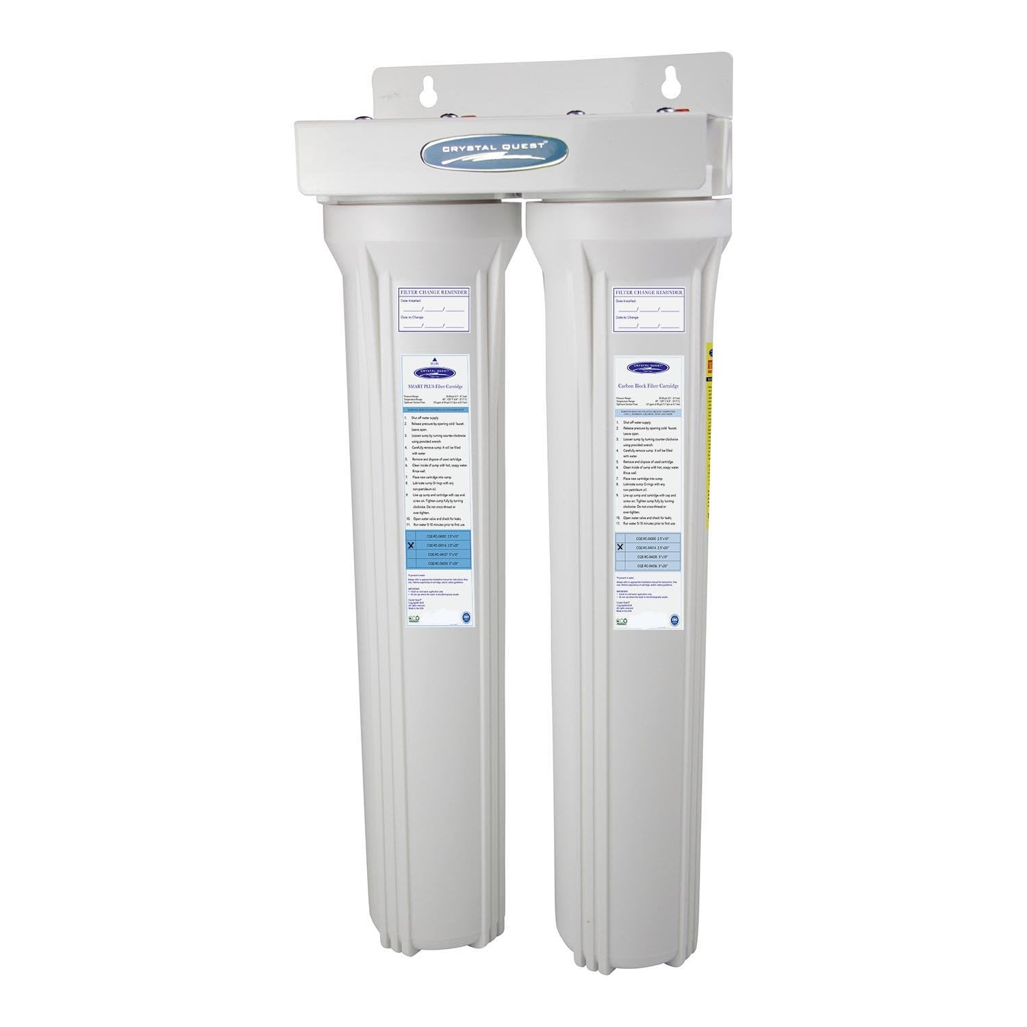 Mini Whole House Water Filter, SMART Series (3-6 GPM | 1-2 people)